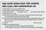 Bình nóng lạnh Comfee 4500W CWH-45MVNVN(W)-CB