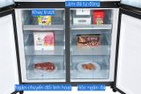 Tủ lạnh Hitachi Inverter 569 lít Multi Door R-WB640VGV0 GBK