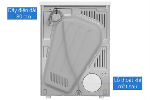 Máy sấy thông hơi Electrolux UltimateCare 8 kg EDV804H3WC