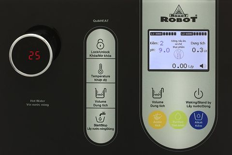 Máy lọc nước điện giải ion kiềm nóng nguội ROBOT IonSmart 510X 5 tấm điện cực