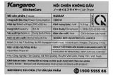 Nồi chiên không dầu Kangaroo KG65AF 6.5 lít