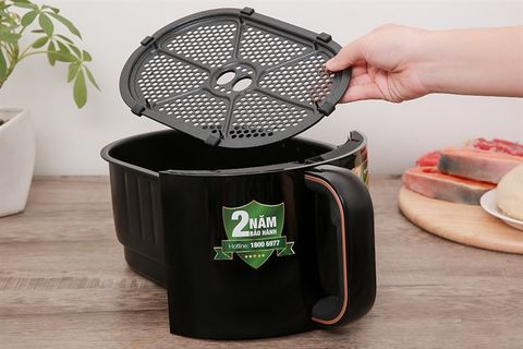 Nồi chiên không dầu kết hợp hấp Magic Eco S05 5 lít