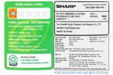 Nồi cơm điện tử Sharp 1.1 lít KS-COM110DV-WH