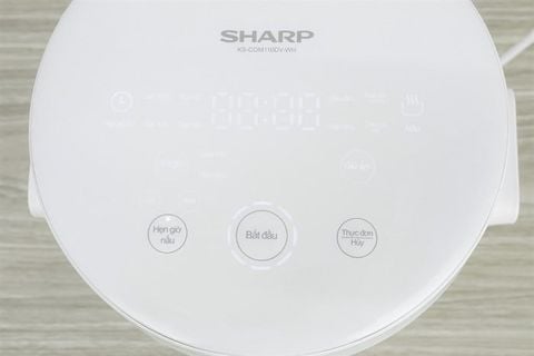 Nồi cơm điện tử Sharp 1.1 lít KS-COM110DV-WH