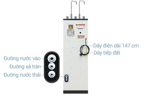 Máy lọc nước RO nóng nguội lạnh Sunhouse UltraPURE SHA76222KL 11 lõi