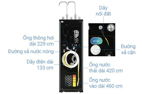Máy lọc nước RO nóng nguội lạnh Karofi KAD-X58 11 lõi