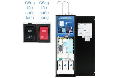 Máy lọc nước RO nóng nguội lạnh Karofi KAD-X58 11 lõi