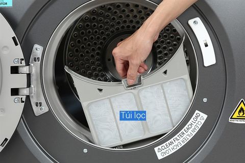 Máy sấy thông hơi Electrolux UltimateCare 8.5 kg EDV854N3SB