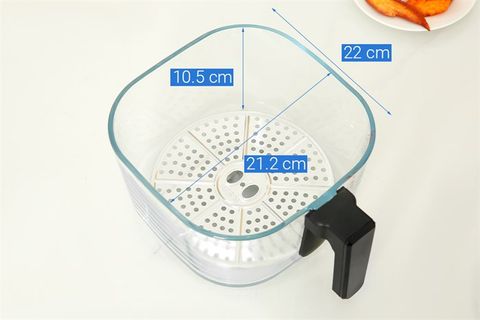 Nồi chiên không dầu Mishio MK373 7 lít