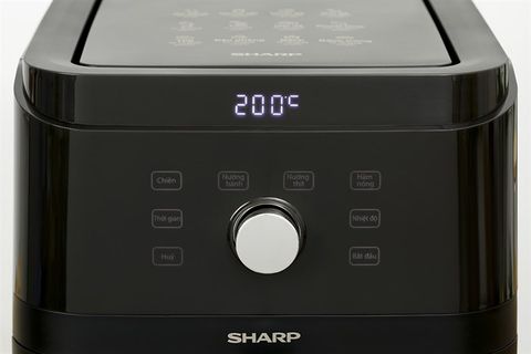 Nồi chiên không dầu Sharp KF-AF60EV-BK 6 lít