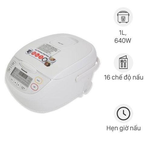 Nồi cơm điện tử Panasonic 1 lít SR-CL108WRA