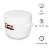 Nồi cơm điện tử Sharp 1.1 lít KS-COM110DV-WH