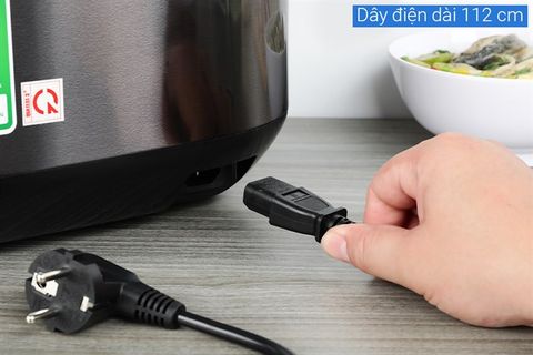 Nồi cơm điện tử Sharp 1.8 lít KS-COM194EV-BK