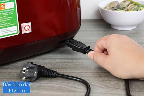 Nồi cơm điện tử Sharp 1.8 lít KS-COM194EV-RD