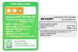 Nồi cơm điện tử Sharp 1.8 lít KS-COM194EV-RD
