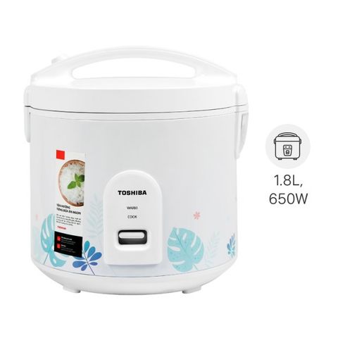 Nồi cơm nắp gài Toshiba 1.8 lít RC-18JH2PV(B)