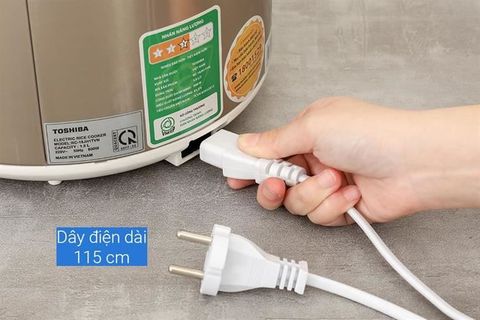 Nồi cơm nắp gài Toshiba 1.8 lít RC-18JH1TVN(N)