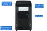 Máy giặt Panasonic 8.5 Kg NA-F85A9BRV