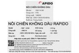 Nồi chiên không dầu Rapido RAF-9.0M 9 lít