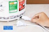 Nồi cơm nắp gài Sharp 1.8 lít KS-183TJV-CR