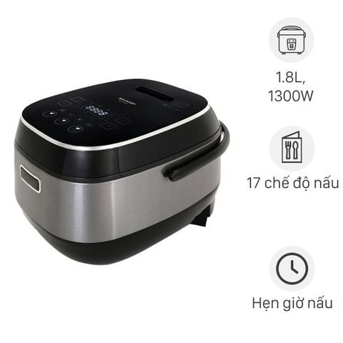Nồi cơm cao tần Sharp 1.8 lít KS-IH191V-BK