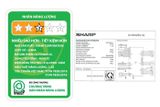 Tủ lạnh Sharp Inverter 362 lít Multi Door SJ-FX420V-SL