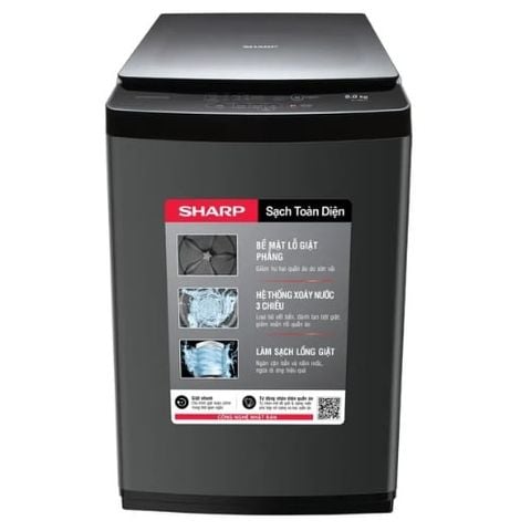 Máy giặt Sharp 9Kg ES-Y90HV-S