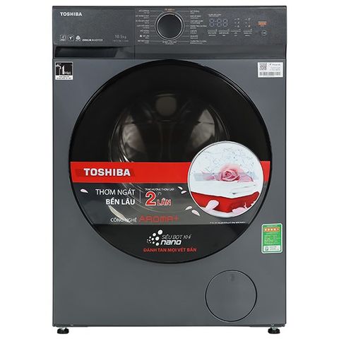 Máy giặt sấy Toshiba Inverter giặt 10.5 kg - sấy 7 kg TWD-T21BU115UWV(MG)