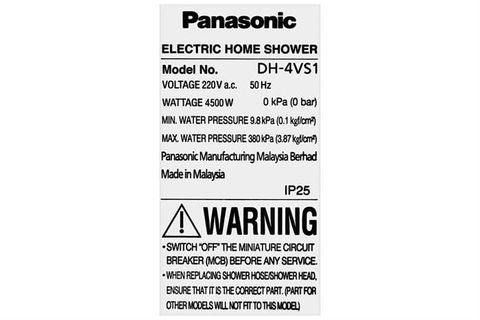 Bình nóng lạnh Panasonic 4500W DH-4VS1VW