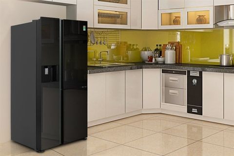 Tủ lạnh Hitachi Inverter 569 lít Side By Side R-MX800GVGV0 GBK