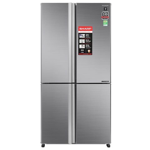 Tủ lạnh Sharp Inverter 607 lít Multi Door SJ-FXPI689V-RS