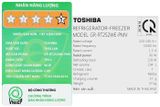 Tủ lạnh Toshiba Inverter 194 lít GR-RT252WE-PMV(52)