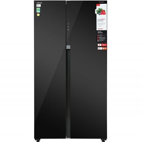 Tủ lạnh Toshiba Inverter 596 lít Side By Side GR-RS780WI-PGV(22)-XK