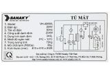 Tủ mát Sanaky 340 lít TM.VH408WL