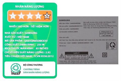 Smart Tivi Neo QLED Samsung AI 4K 65 inch QA65QN85D