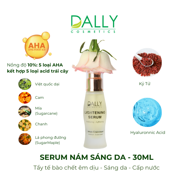  D109-LIGHTENING SERUM-30ml Serum sáng da/dành cho da nám 