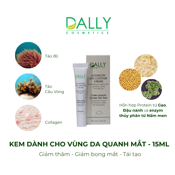  D104-ADVANCED EYE CONTOUR CREAM - 15ml Kem dành cho vùng da quanh mắt 