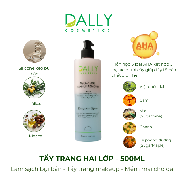  D403 Tẩy trang 2 lớp - TWO PHASE MAKE-UP REMOVER 500ml 