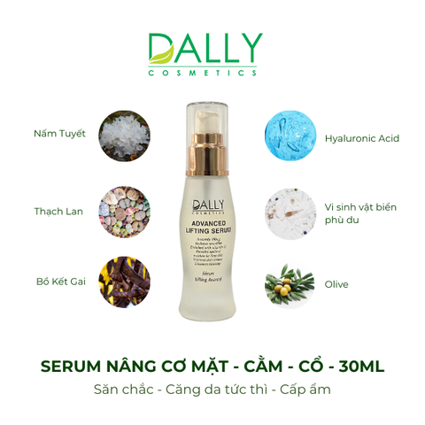  D136 Serum săn chắc nâng cơ (cằm cổ mặt) - ADVANCED LIFTING SERUM 30ml 