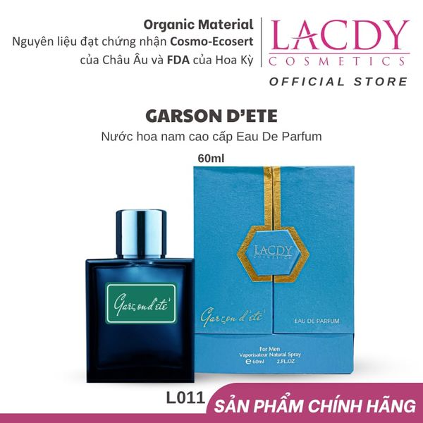  Nước Hoa Nam Lacdy Garcon D'Été (60ml) - L011 