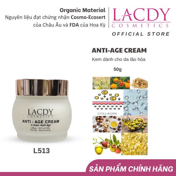  Kem dành cho da lão hoá ANTI-AGE CREAM (50g)-L513 