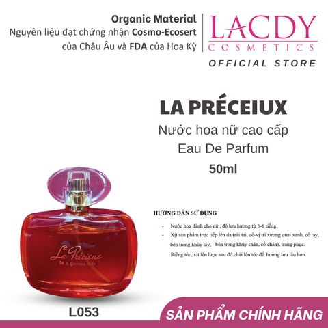  Nước Hoa Nữ La Précieux (50ml) - L053 