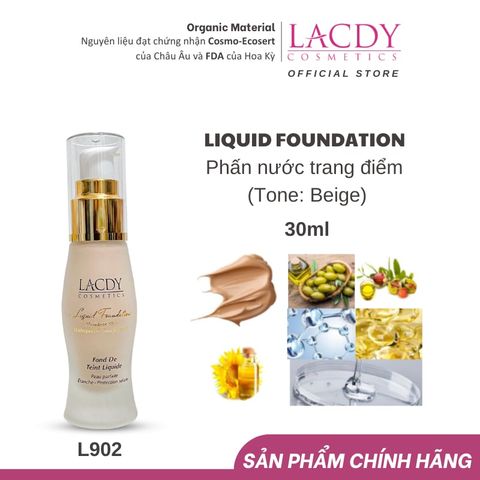  Kem nền dạng lỏng LIQUID FOUNDATION (30ml) - L902 