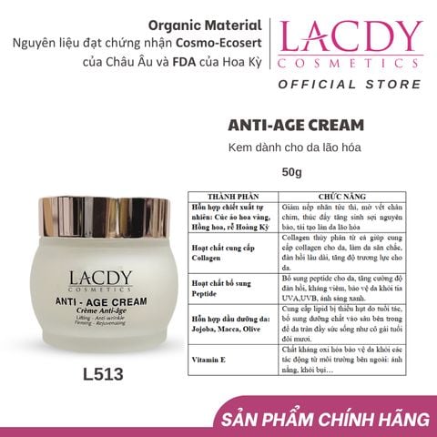  Kem dành cho da lão hoá ANTI-AGE CREAM (50g)-L513 