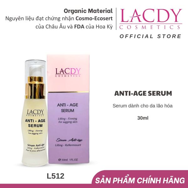  Serum dành cho da lão hoá ANTI-AGE SERUM (30ml) -L512 