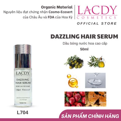  Dầu bóng nước hoa DAZZLING HAIR SERUM Hương Apple Cedarwood (50ML)-L704 