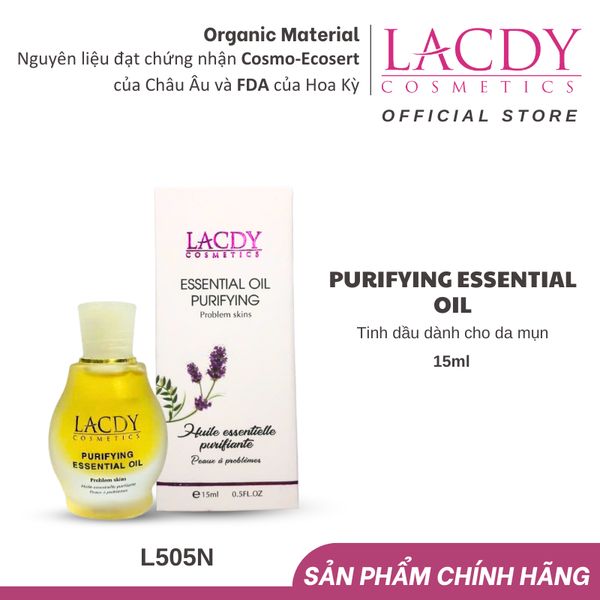  Tinh dầu dành cho da mụn PURIFYING ESSENTIAL OIL (15ml) -L505N 