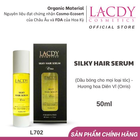  Dầu bóng SILKY HAIR SERUM cho mọi loại tóc Hương Orris (50ML)- L702 