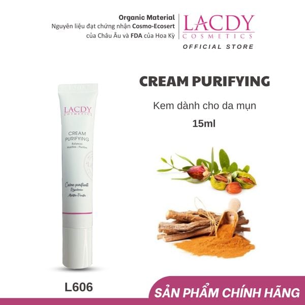  Kem dành cho da mụn PURIFYING CREAM (15ml)- L606 
