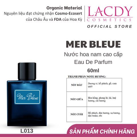  Nước hoa nam Mer Bleue (60ml) - L013 
